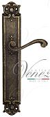 Дверная ручка Venezia на планке PL97 мод. Vivaldi (ант. бронза) проходная