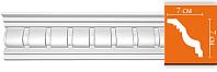 Плинтус с орнаментом Decomaster 95345 гибкий (размер 70х70х2400)